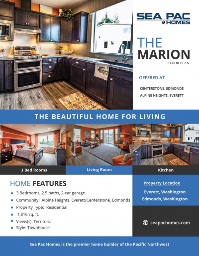 <h5>Home Builder - The Marion</h5>