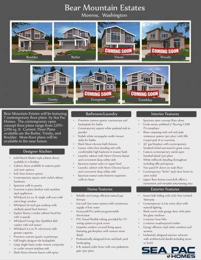 <h5>Home Builder - Bear Mountain Estates Brochure</h5>