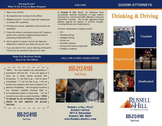 <h5>Law Firm - Outside Brochure - DUI</h5>