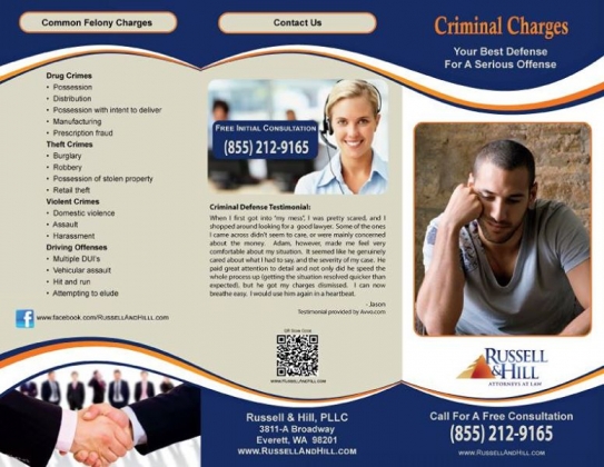 <h5>Law Firm - Outside Brochure - Criminal</h5>